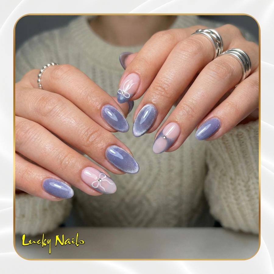 Nail design by Lucky Nails